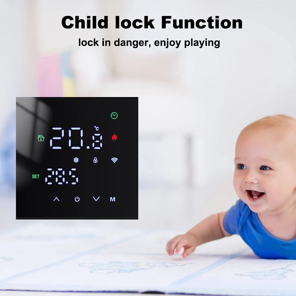 Smart LCD WiFi Thermostat