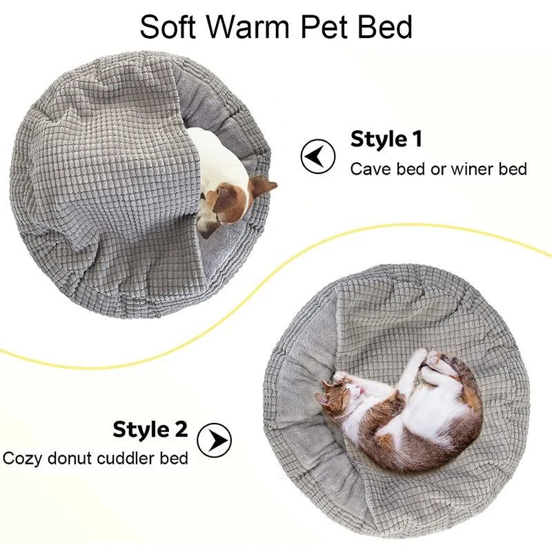 Round Pets Orthopedic Bed