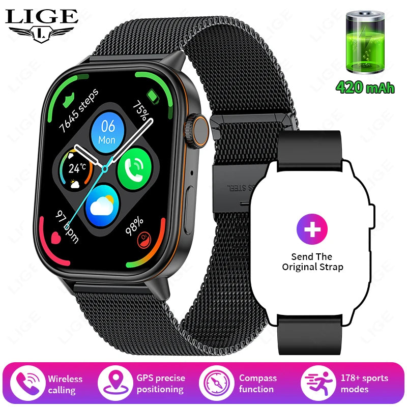 Android IOS GPS Smart Watch