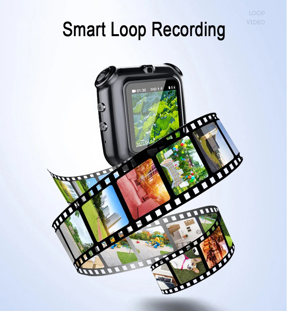 V9 Mini Clip Necklace Camera