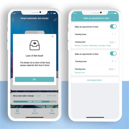 Smart Goldfish Timing Feeder