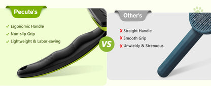 Pets Self-Cleaning Slicker Brush