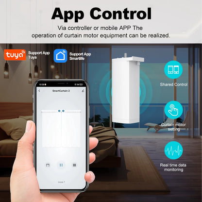 Smart WiFi Shutter Curtain Motor