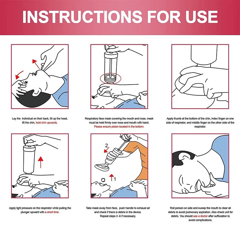 Suction Vac Anti Choke Device