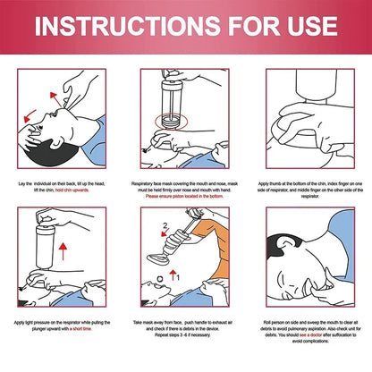 Suction Vac Anti Choke Device