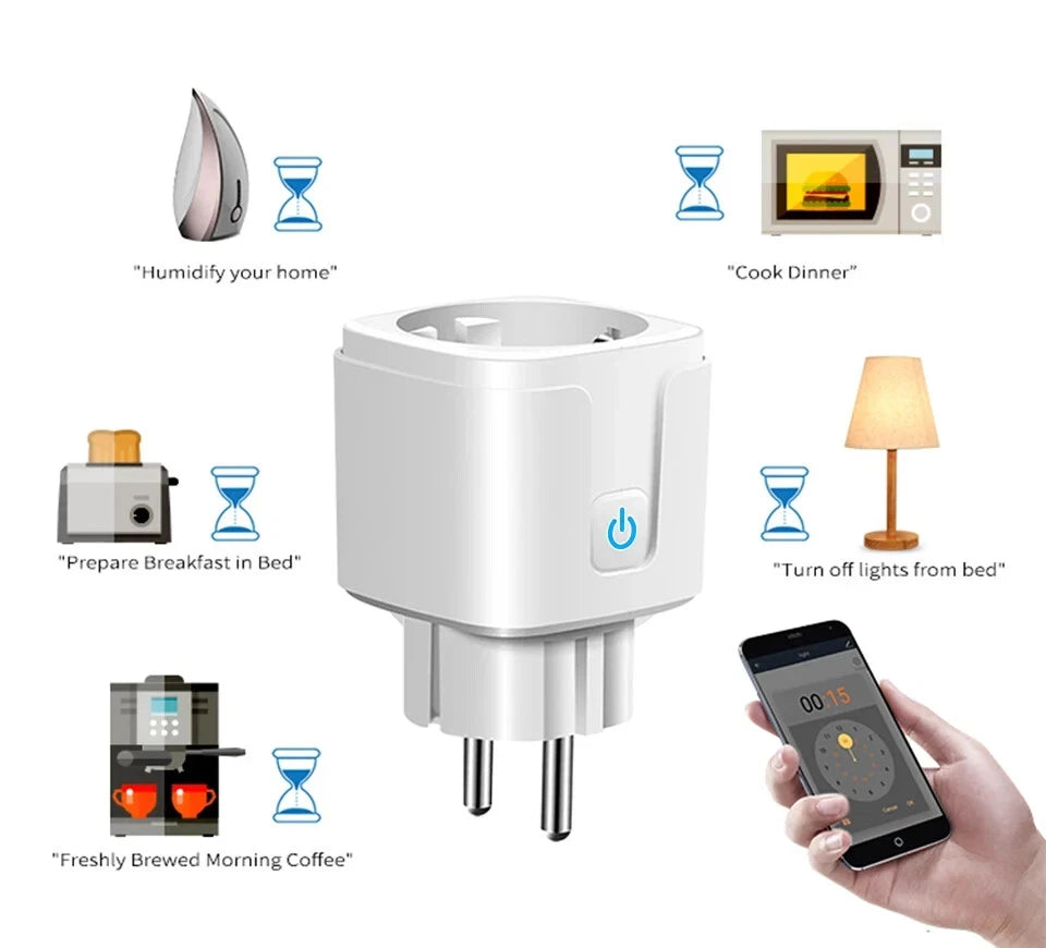 Smart Wifi Plug with Power Monitor