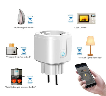 Smart Wifi Plug with Power Monitor