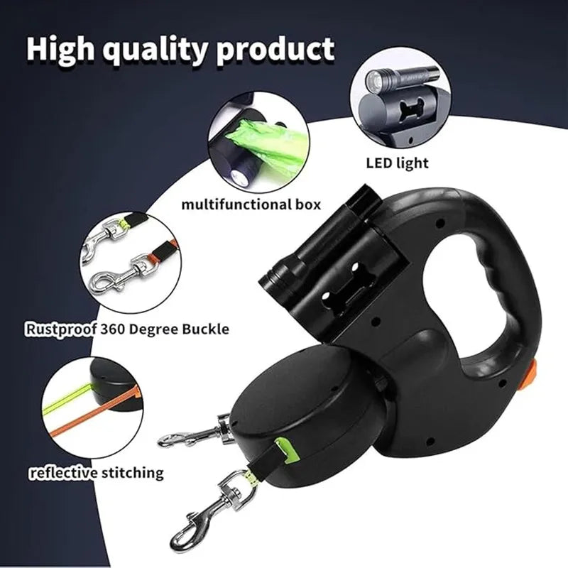 Double Ended Dog Leash