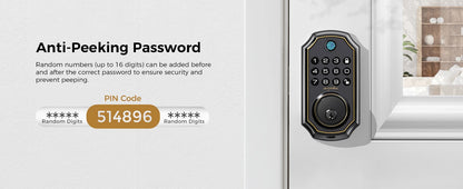 5-in-1 Smart Fingerprint Deadbolt