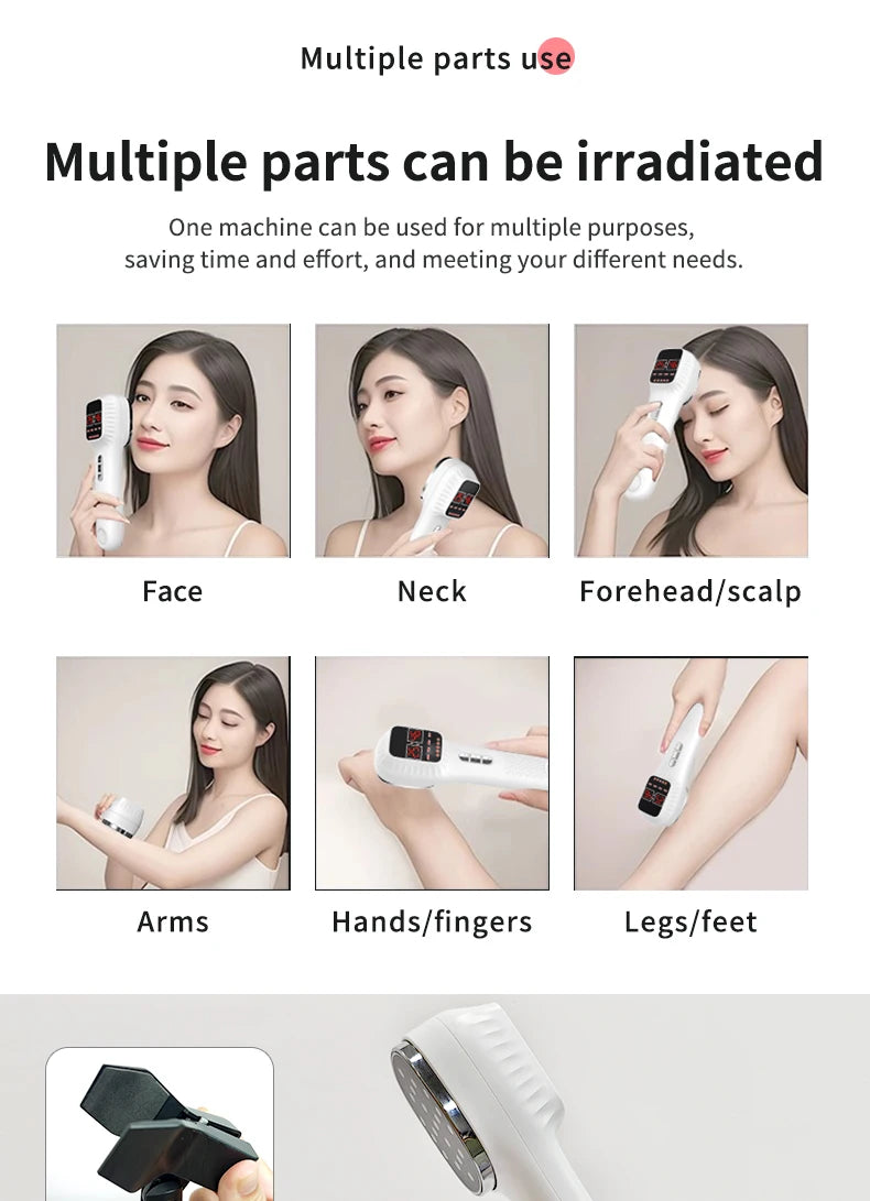 Recahrgeable Red Light Beauty Device