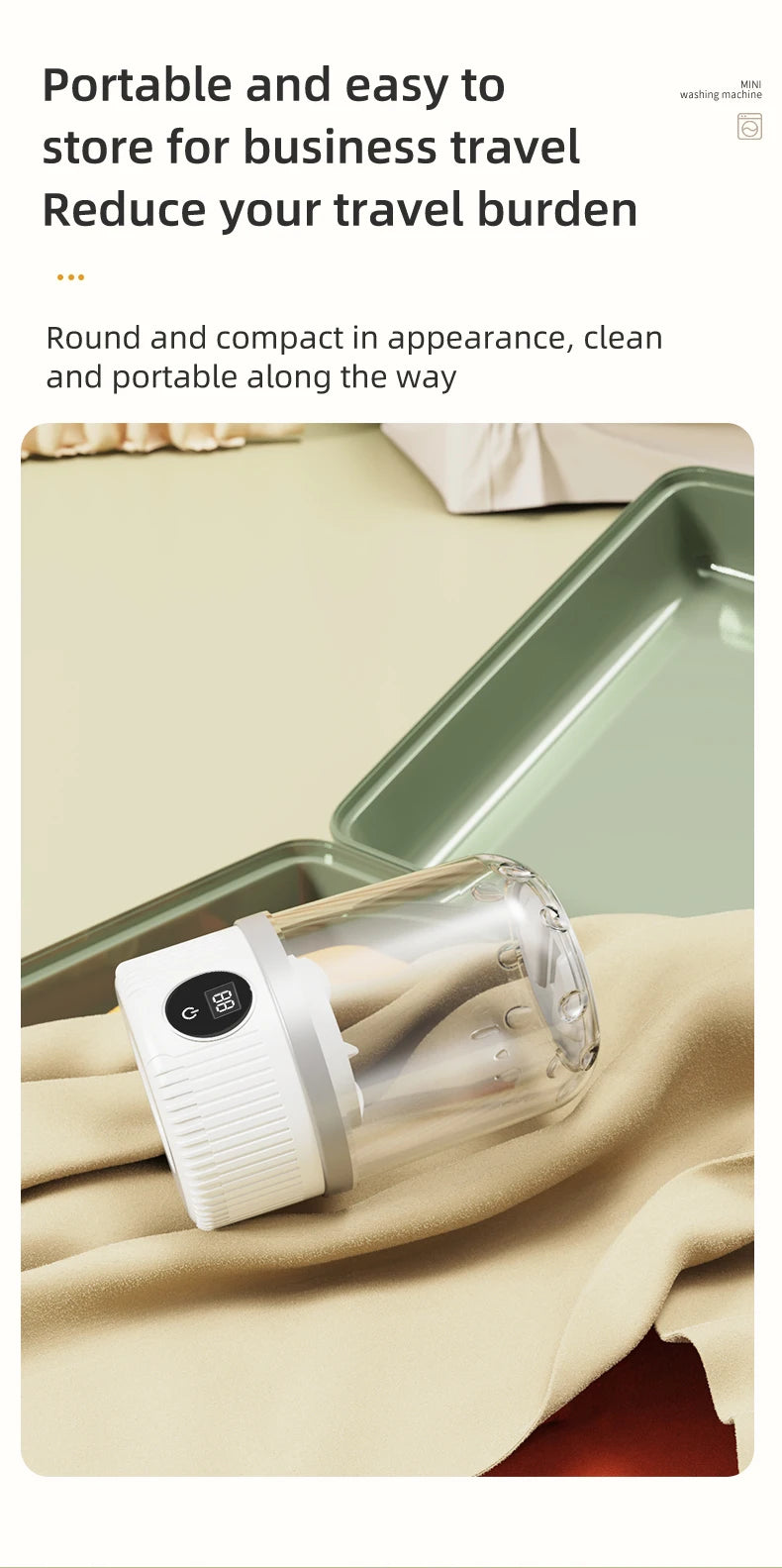 Mini Underwear Socks Washing Cup