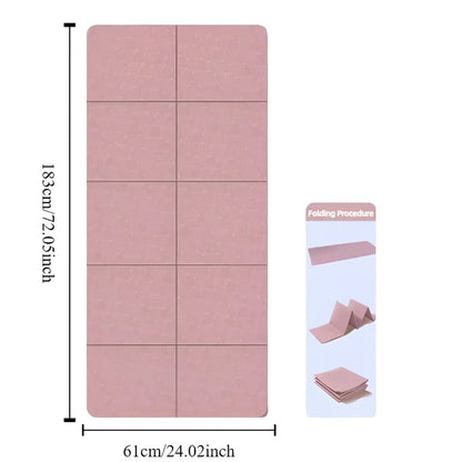 Eco Friendly Foldable Yoga Mat