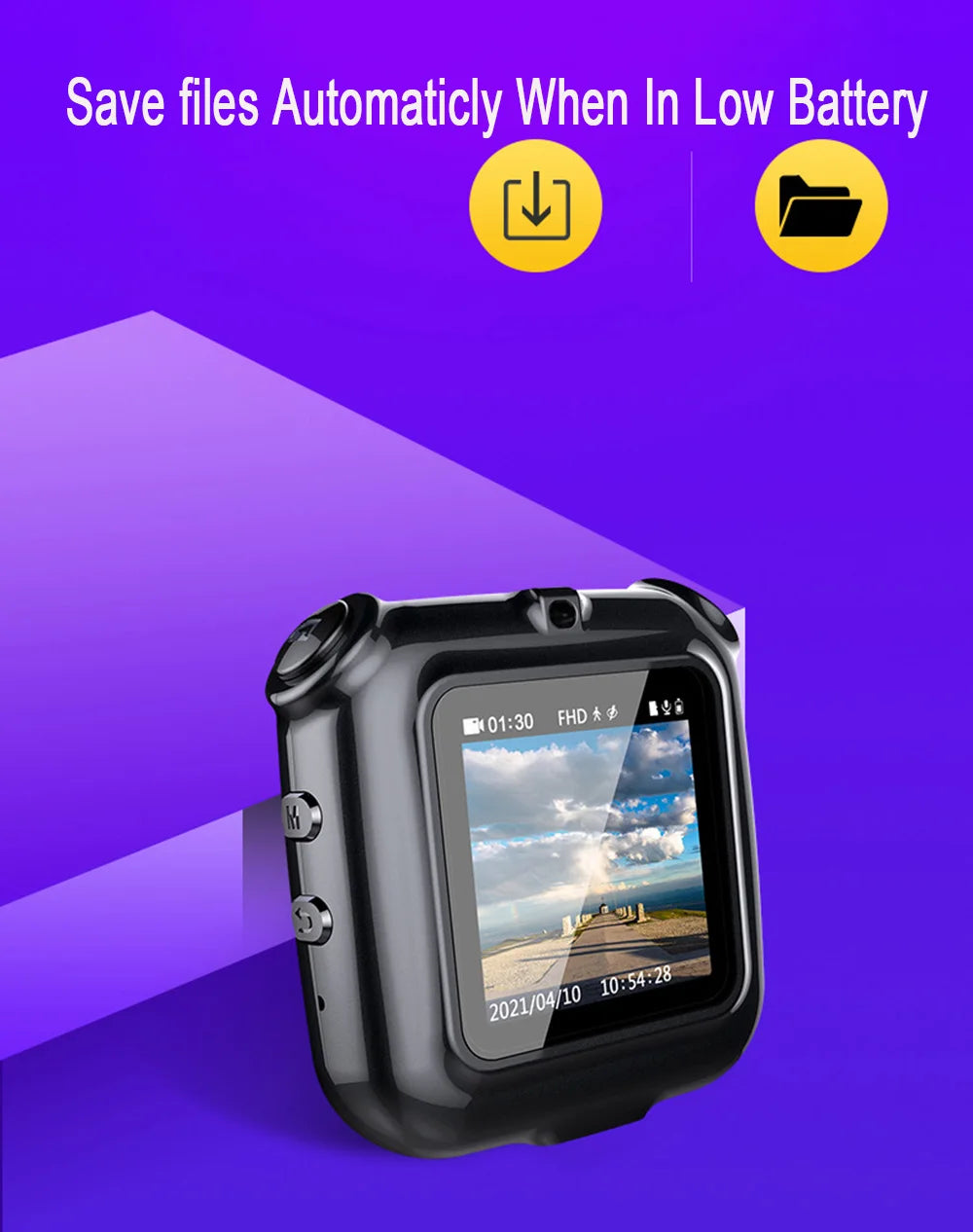 V9 Mini Clip Necklace Camera