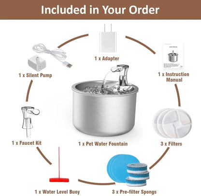 Automatic Cat Water Fountain