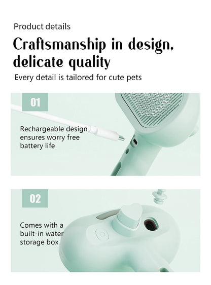 Pets Steam Massage Brush