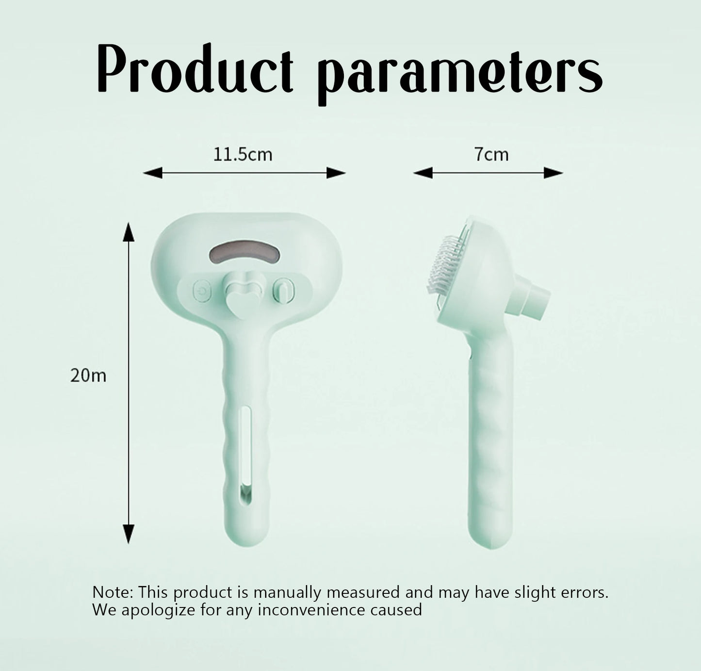 Pets Steam Massage Brush