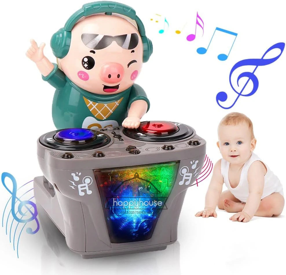 Electronic DJ Dancing Pig Toy