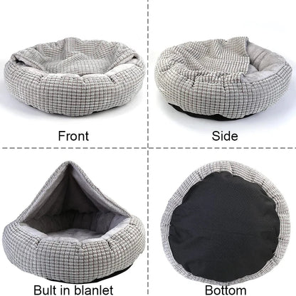 Round Pets Orthopedic Bed