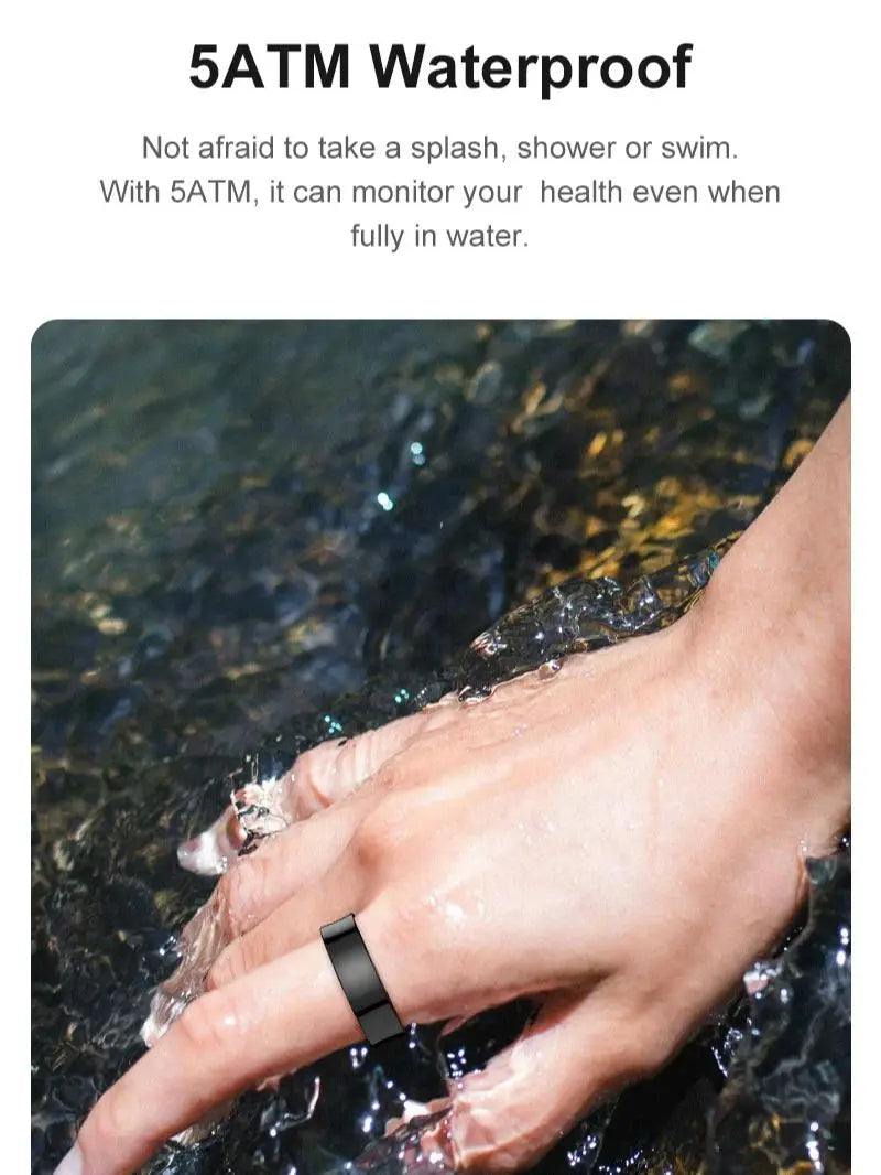 Smart Health Monitor Ring