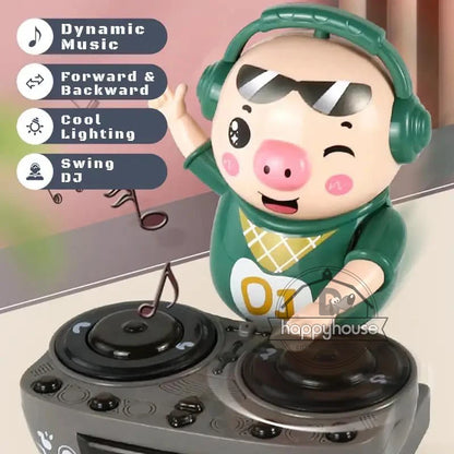 Electronic DJ Dancing Pig Toy