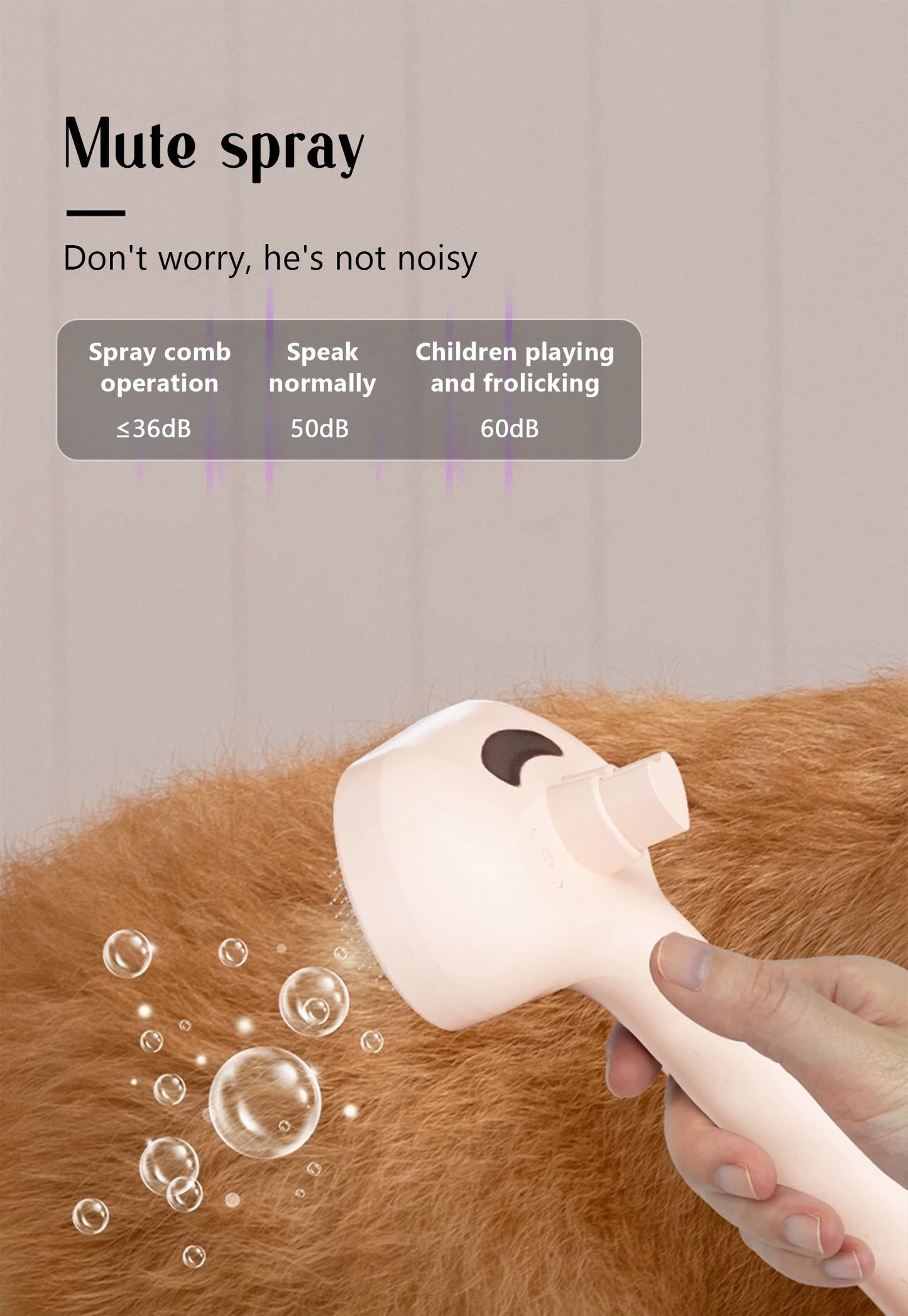 Pets Steam Massage Brush