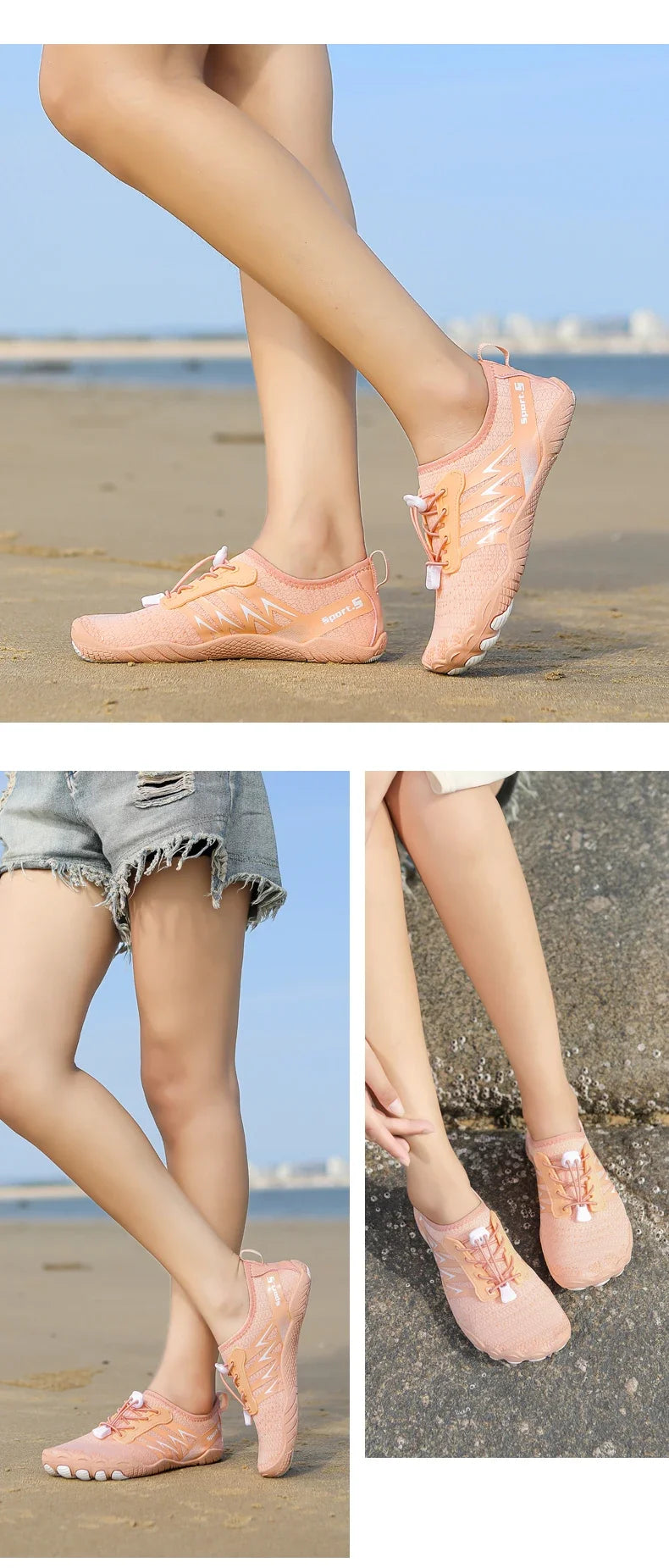 Wear-Resistant Aqua Shoes