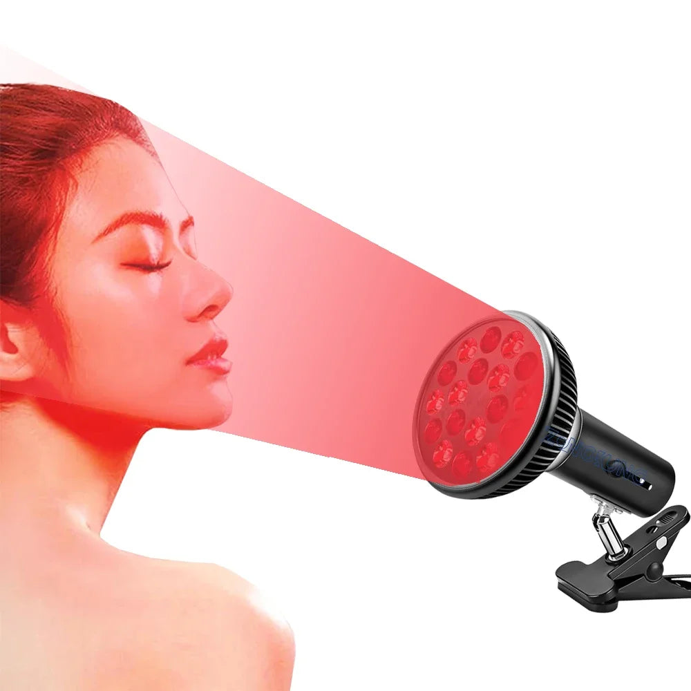 Face Red Light Therapy Lamp