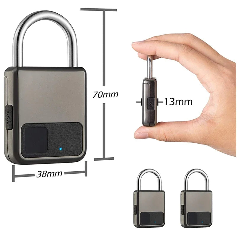 Smart Fingerprint Padlock