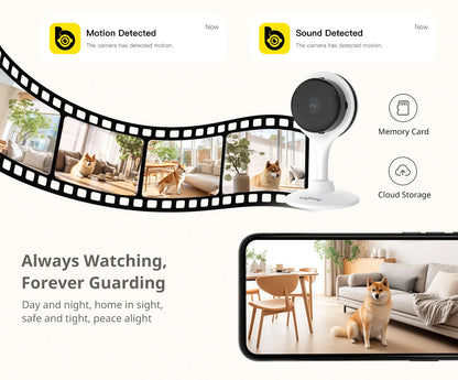 Pet Wi-Fi Indoor Security Camera