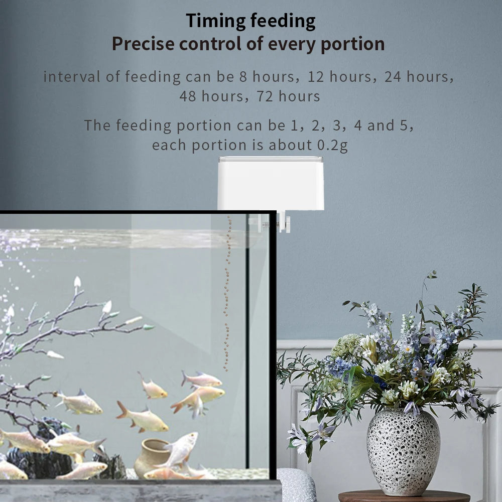 Smart Goldfish Timing Feeder