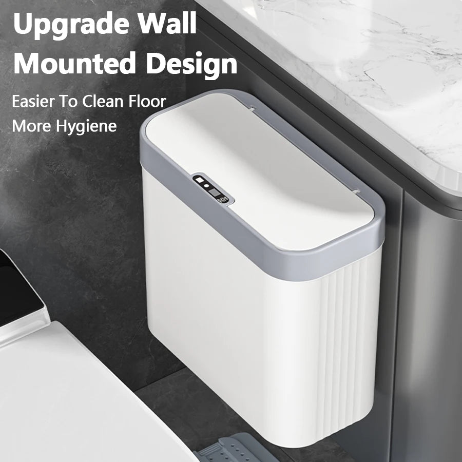Smart Wall-Mounted Trash Can