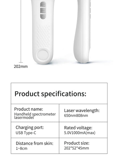 Recahrgeable Red Light Beauty Device