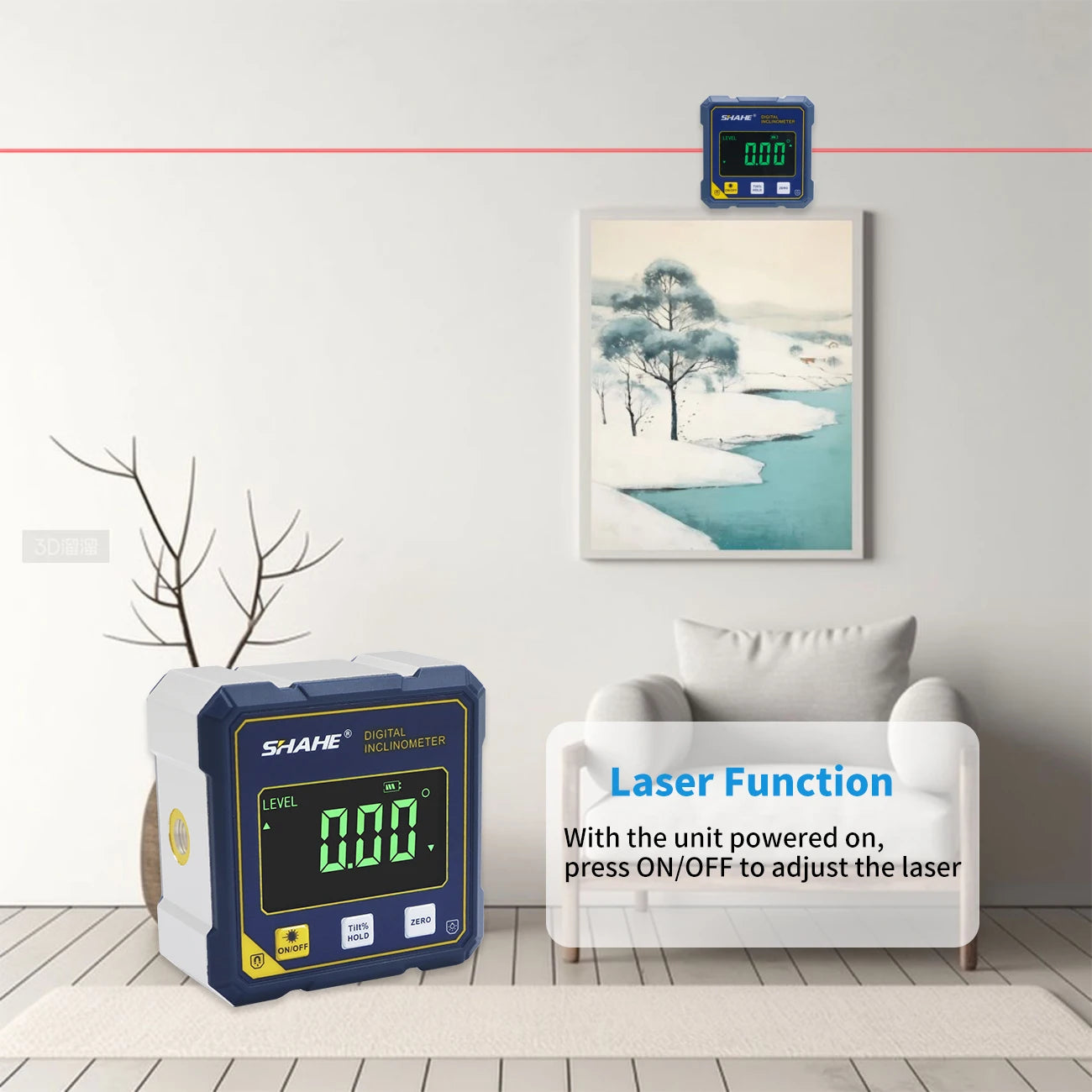 Digital Angle Finder & Inclinometer