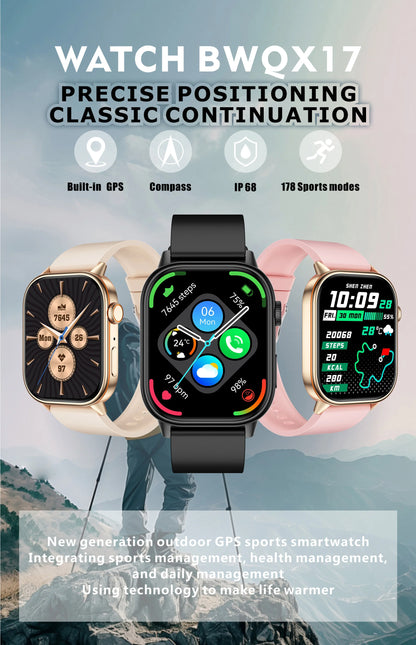 Android IOS GPS Smart Watch