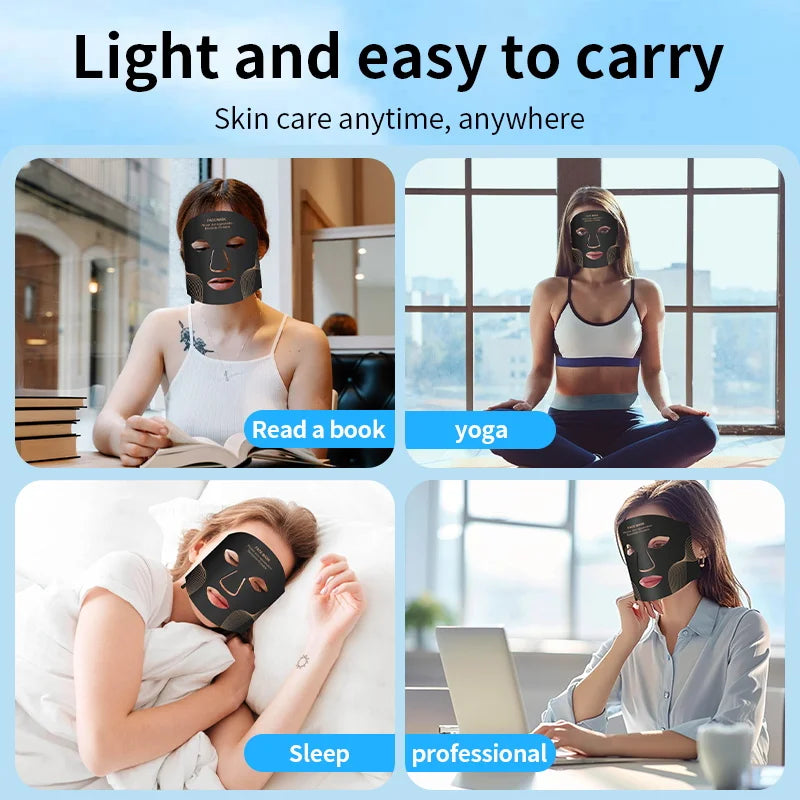 7 Color LED Face Mask