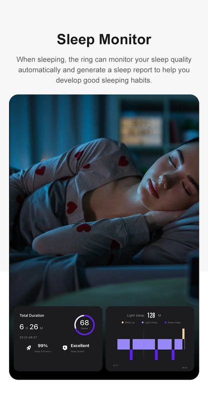 Smart Health Monitor Ring