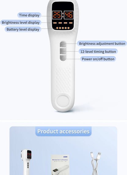 Recahrgeable Red Light Beauty Device
