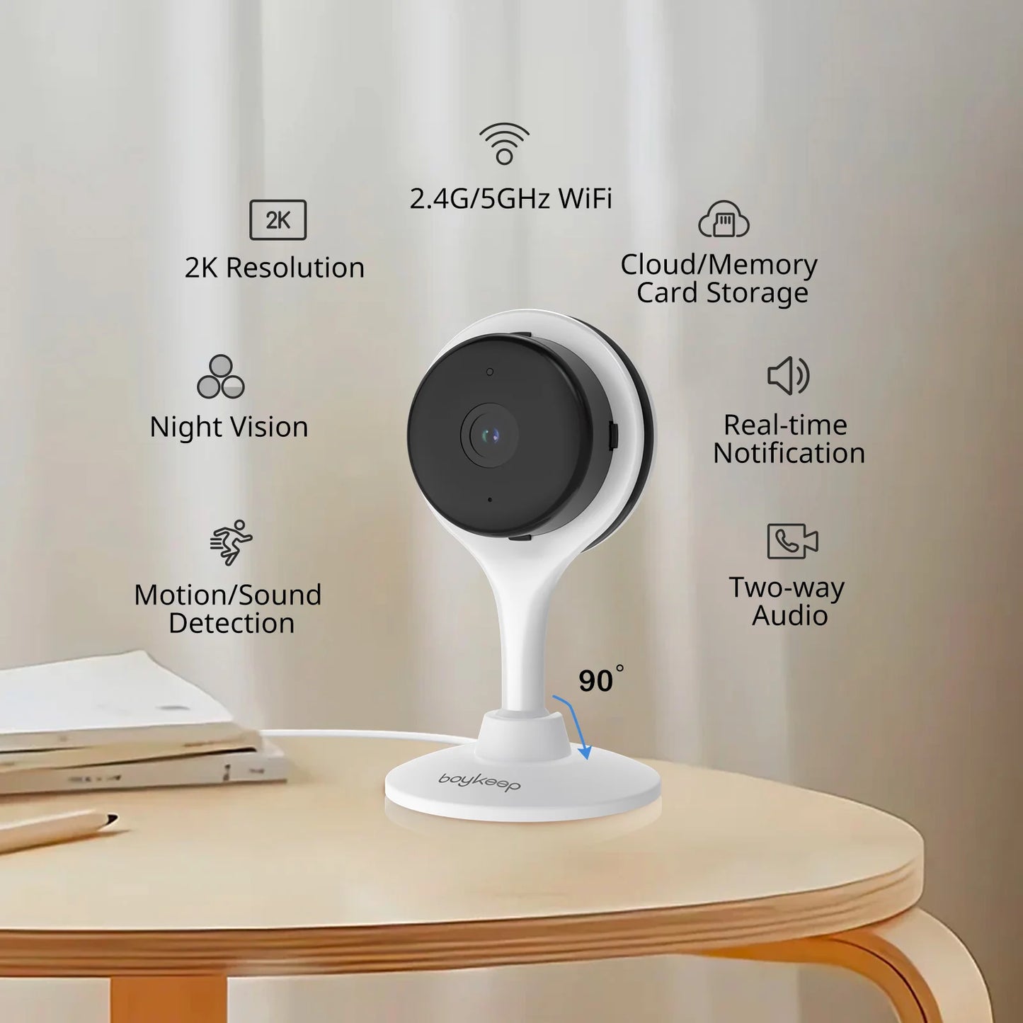 Pet Wi-Fi Indoor Security Camera